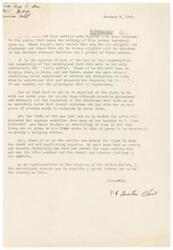 ["The document is written by T-5 Quenton Clinic on behalf of himself and his fellow soldiers who are unhappy about reports that they will be detained overseas for three months despite assurances from top military leaders that combat veterans would be released by March 1946. They feel it is unfair and demand to know the truth and be allowed to return home promptly."]