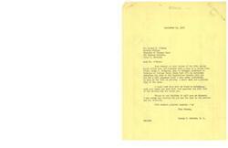["The document consists of a series of correspondence regarding a bill being introduced by Congressman George B. Schwabe to extend retirement benefits to enlisted personnel of the Regular Army, similar to those of the Navy and Marine Corps. The bill allows for retirement after 20-29 years of service with annual pay based on the average annual pay received. The document includes letters from a service officer requesting support for the bill and a service member seeking advice on getting the bill introduced."]