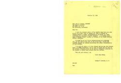 ["The document is a letter expressing support for Senator Elbert D. Thomas' \"9-point formula\" for discharge from the military, which aims to make it easier for soldiers to obtain their release. The document emphasizes the importance of the program in addressing various concerns and requests the recipient's cooperation in implementing it effectively."]