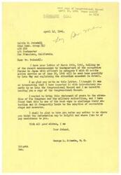 ["The document is from Calvin M. Swindell to George B. Schwabe, discussing the issue of Air Force officers in Japan being declared surplus and not being allowed to return to the United States despite meeting the criteria for early discharge. Swindell requests more shipping space to be made available to send these officers home. Schwabe acknowledges the letter and states that he has inserted it into the Congressional Record to bring attention to the issue and potentially lead to corrective measures."]
