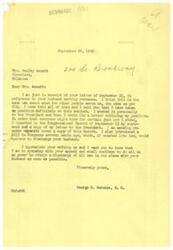 ["The document consists of three letters written by Mrs. Henley Annett and Oleta Annett to Honorable  George W. Schwabe in Washington, D.C., expressing their concerns about the unfair demobilization plans for soldiers returning from overseas. They highlight the slow and unfair process of discharging soldiers, especially those with physical disabilities who have already served overseas. They question the efficiency of the demobilization process and suggest that politics may be influencing the decisions being made. They urge for fair treatment of all soldiers, regardless of their points or age, and express frustration that the focus seems to be on soldiers in the States rather than those who have already served overseas. They request for prompt action to address these issues."]