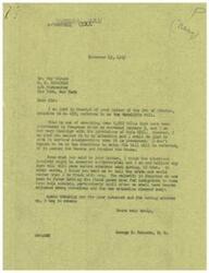 ["The first text is a response from George B. Schwabe, a congressman, to a letter regarding a bill known as the Radcliffe Bill. Schwabe states that he is not very familiar with the bill but will give it serious consideration. He suggests that the bill may be controversial and unlikely to pass quickly due to the current political climate. The second text is a letter from a seaman on a ship, expressing concern about foreign seamen not being able to become American citizens easily. The seaman suggests a law that would allow them the same privileges as those in the army or navy. The seaman requests a response to share with his shipmates."]