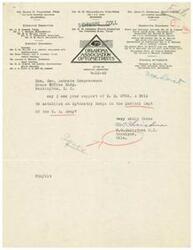 ["The document provides information about the members and committees of the Oklahoma Optometric Association. It includes the names and contact information of various doctors and committee chairmen, as well as a request for support of a bill to establish an Optometry Corps in the United States Army."]