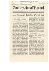 ["In a speech given in Congress, Honorable  George B. Schwabe criticizes the government's control over the economy and warns against the dangers of losing individual freedoms. He argues against the appointment of bureaucrats and advocates for laws enacted by representatives. Schwabe criticizes the New Deal system for promoting scarcity and stifling production, and warns against the potential for a dictatorial or communistic regime to take hold in America."]