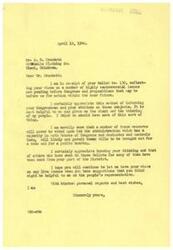 ["The document from Mr. Schwabe to Mr. Crockett expresses appreciation for receiving his views on various issues pending before Congress, and mentions that some measures may not be voted on due to the Administration's control. Mr. Schwabe encourages Mr. Crockett to continue sharing his opinions on live issues and provides his best wishes. The ballot from Mr. Crockett includes his opinions on specific measures and a suggestion regarding the Office of Price Administration (O P A)."]