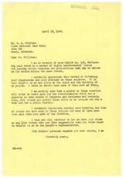 ["Dr. Williams sent a ballot to his Congressman, reflecting his views on various issues pending before Congress. The Congressman appreciates receiving this feedback and values hearing the opinions of his constituents. The Congressman also expresses doubt that certain measures will be voted on due to the majority control of the Administration. He encourages Dr. Williams to continue sharing his views on important issues."]