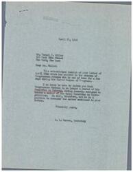 ["Samuel C. Miller wrote a series of letters to Honorable  George B. Schwabe and the Committee on Patents regarding bills HR 1190 and HR 1191 introduced by Representative  O'Hara to extend certain patents for individuals who served in the Armed Forces. Miller expressed the importance of these bills to him and his associates who were unable to benefit from their patents due to their military service. He urged immediate consideration of the bills to prevent infringement on their patents when they expire. Schwabe's secretary informed Miller that Schwabe was no longer on the Committee on Patents and would not be able to consider the matter."]