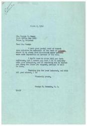 ["Mr. Emery wrote to Mr. Schwabe about the extension of patents due to the war causing operations under patents to be impossible. Mr. Schwabe expressed sympathy and willingness to work towards a solution. Mr. Emery mentioned a bill that was introduced to extend patents, and expressed concern about losing the years remaining on his patents."]