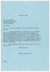 ["The document expresses gratitude for receiving a ballot and notes that most constituents oppose socialist and communist measures, particularly the O.P.A. The writer believes there is too much government involvement in business. The ballot includes opinions on various measures, with the writer in favor of eliminating the O.P.A. and against other measures."]