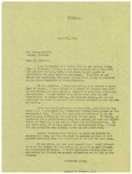 ["The document from George B. Schwabe to Victor Griffin discusses the topic of H.R. 2403, which seeks to regulate peyote use similarly to marijuana. Schwabe has been studying the issue and is unsure whether the bill should pass, as he is considering the potential effects of peyote and its use in religious ceremonies by Native American tribes. He is open to receiving more information on the subject before making a decision."]