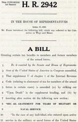["This bill, introduced in the 79th Congress, grants certain tax benefits to members and former members of the armed forces who were disabled as a result of disease or injury incurred during their military or naval service. The amendment made by this bill applies to taxable years beginning after December 31, 1939, and any tax paid by these individuals will be refunded as an overpayment."]