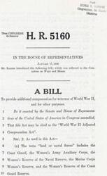 ["This bill, introduced by Mr. Landis in 1946, aims to provide additional compensation for veterans of World War II and includes provisions for various branches of the military. The bill is titled the \"World War II Adjusted Compensation Act\" and has been referred to the Committee on Ways and Means for further consideration."]