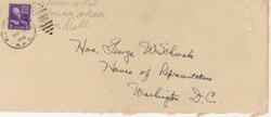 ["The document consists of two letters, one from Mr. Elmer W. Pal to Honorable  George W. Schwabe requesting action on bills beneficial to veterans, and a response from George W. Schwabe explaining that he is not in a position to bring the bills out of committee but will consider them if they come before the House for consideration. The bills in question are H.R. 127, H.R. 2859, and H.R. 1970, which address issues such as adjusted service pay for veterans, pensions for veterans of World War I, and insurance credits for military service. Pal urges Schwabe to use his influence to move these bills forward for the benefit of veterans."]