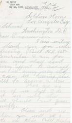 ["The document is a letter from John Q Heady to an unknown recipient, thanking them for information about HR. 4682 and expressing support for its passage. He also mentions a soldiers home in Los Angeles and ends the letter with well wishes for the recipient's success."]