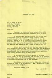["Representative  Schwabe received a letter from Ray R. Shaw, a Navy serviceman, expressing interest in the veterans' homestead bill HR 4589, which would divide government land into small farms for veterans. Schwabe acknowledges the importance of the bill for veterans but expresses concern about potential opposition from the New Deal majority in Congress. He mentions that the land would need to be surveyed and subdivided before veterans could file for it. Schwabe promises to keep Shaw informed on the progress of the bill."]