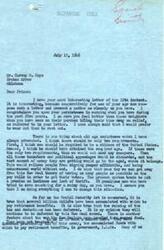 ["Mr. Harvey G. Hays, a 74-year-old man from Broken Arrow, Oklahoma, wrote a letter to George B. Schwabe, expressing his concerns about the Social Security Act and the lack of sufficient retirement benefits. Hays had been struggling to find permanent employment due to his age and had been receiving old age assistance until he found a job at Spartan Aircraft. Despite working for over five years, his retirement pension was not enough to cover his living expenses, and he was unable to qualify for Old Age Relief due to having saved some money. Hays questioned the handling of the accumulated funds for retirement benefits and expressed his worries about the future of the Social Security system. Schwabe responded by acknowledging Hays' concerns and discussing the flaws in the current system, expressing little hope for improvement under the current Congress."]