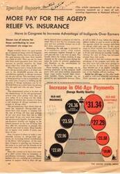 ["Congress is considering increasing pay for aged individuals through old-age assistance programs, with a focus on relief versus insurance. The current system of old-age insurance is contributory, with benefits dependent on wages earned during covered employment. However, the cost of living has outpaced the increase in benefits, making retirement difficult for many. Congress is leaning towards increasing relief payments rather than insurance benefits, raising concerns about the future of old-age insurance in the country. Additionally, changes in pricing policies, subsidies, and enforcement of price controls are also being implemented by Congress. Controls are set to end by June 30 of the following year, with a gradual removal based on supply and demand. Rent controls will continue, with distinctions made for different types of housing."]