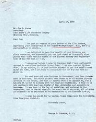["The two letters are discussing their disapproval of the Wagner-Murray-Dingell Bill and government involvement in socialized medicine. They both express a desire for less government control and more freedom for businesses and individuals. They believe that government intervention is not in line with American traditions and ideals of free enterprise. They urge each other to advocate for these views in Congress."]