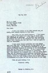 ["Mr. Burt is writing to Congressman Schwabe expressing his disappointment in Schwabe's supposed support for subsidies on stripper oil production. Burt believes the subsidies are a result of a poorly thought out plan by an Indian Agent and criticizes the economic implications of such subsidies. He also urges Schwabe to reconsider his support for the subsidies and to prioritize sound economic principles. Burt also mentions his intention to campaign against the subsidies and bring attention to the issue."]