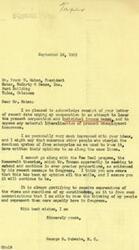 ["The document from Mr. Mahan to Congressman Schwabe urges cooperation to lower corporation and individual income taxes and oppose liberalization of unemployment insurance. Mr. Mahan believes that high taxes and liberalization of unemployment insurance will hinder business expansion and job creation. He urges Congressman Schwabe to take steps to lower taxes and prevent liberalization of the unemployment insurance law."]