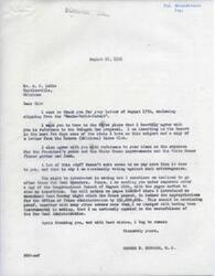 ["The document is a series of letters and articles discussing government expenditures, specifically criticizing wasteful spending on projects like the Oolagah Dam, the President's yacht, and White House improvements. It also discusses Senator Joseph McCarthy's anti-communist efforts and the backlash he faced from the left-wing media and politicians. McCarthy's efforts to remove Communists from government positions are highlighted, as well as the ineffectiveness of existing loyalty procedures within the State Department."]