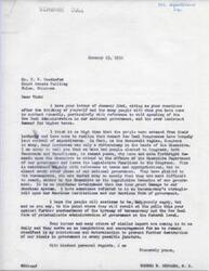 ["The document from F. V. Westhafer to George B. Schwabe expresses concern about the wild spending and high taxes imposed by the New Deal Administration. Westhafer believes that Congress has lost control over expenditures and that the bureaucracy has too much influence over government affairs. He urges Schwabe to oppose further tax increases and to address the issues of government inefficiency and lack of integrity. Schwabe responds by expressing his agreement with Westhafer's concerns and his determination to prevent further destruction of American ideals in government."]