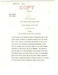 ["The bill aims to provide relief to the State of Oklahoma by authorizing the Secretary of the Treasury to pay $656,500 to the State Highway Commission for highway projects in the Grand River Dam Reservoir area. This payment is intended to settle all claims against the United States related to an agreement made with the Work Projects Administration, which was not fully carried out due to the United States' participation in World War II and the abolishment of the Work Projects Administration."]
