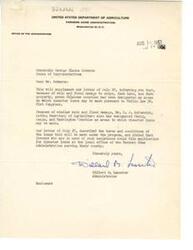 ["The document  is a letter from the Farmers Home Administration to a representative informing them of the designation of certain counties in Oklahoma for disaster loans due to rain and flood damage. It explains the purpose and scope of the disaster loan program, eligibility criteria, loan purposes, rates and terms, and security requirements. The document also mentions the designation process for disaster areas and the responsibilities of the Farmers Home Administration in administering the program."]