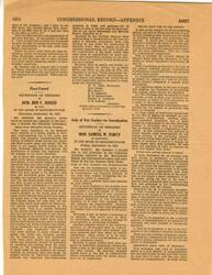 ["The document  discusses the need for a code of fair conduct for congressional investigating committees to avoid confusion, promote uniformity, and protect the rights of individuals. It also highlights the importance of flood control and conservation practices, criticizing the construction of big dams and advocating for measures to control small floods. The document  suggests reforms such as notifying individuals of charges, allowing them to present evidence, and providing safeguards for information and private affairs. It also mentions the potential use of television in investigative proceedings."]