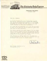 ["The document  is a letter and brochure promoting the Washita Valley Flood Prevention Program, urging citizens to sign a petition appealing to Congress and the President for more funding for agricultural flood control. The program aims to prevent soil erosion and flooding through land treatment and building small detention reservoirs. The document highlights the importance of immediate action to protect the soil and prevent further damage caused by flooding."]