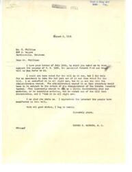 ["The document  consists of letters written to Congressman George B. Schwabe regarding the Federal Food and Drug Bill, H.R. 3298. The documents express concerns about the bill potentially restricting access to medicines and increasing costs, leading to a push for socialized medicine. Congressman Schwabe reassures the writers that he voted for an amendment to remove the negative aspects of the bill and believes it is now acceptable. He appreciates the input from constituents and assures them of his support for their concerns."]