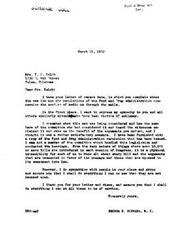 ["The document  is a letter from Mrs. F. C. Kelch to Congressman George B. Schwabe, expressing concern about the regulations of the Food and Drug Administration regarding the sending of medicine through the mail for epilepsy patients. Mrs. Kelch shares her personal struggles with epilepsy and the positive impact of a specific medication. She requests Congressman Schwabe's help in ensuring that epilepsy patients can continue to receive their medication through the mail."]