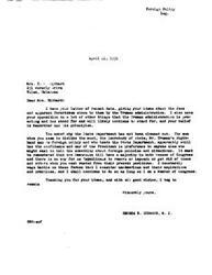 ["The document  consists of two letters expressing strong opinions about the Truman administration's foreign policies, particularly regarding the Jewish community. The documents criticize the administration's actions, call for the removal of certain officials, and demand an investigation into the printing of anti-Christian materials. The writers express support for General MacArthur and call for action to defend the United States against perceived threats."]