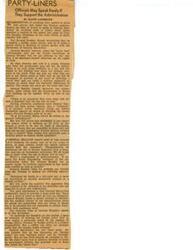 ["General Bradley, Chairman of the Joint Chiefs of Staff, gave a speech that was similar to General MacArthur's but followed the administration's \"party line.\" He expressed concern about the situation in Korea but did not offer clear solutions. Bradley criticized MacArthur and implied that he wanted to provoke a larger war. The speech was seen as inconsistent and reflective of the administration's viewpoint. Bradley claimed he was not discussing foreign policy, but military policy, yet still followed the party line."]