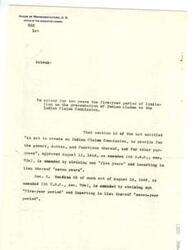 ["The document  proposes to extend the five-year limit on presenting Indian claims to the Indian Claims Commission to seven years. This would amend sections 12 and 23 of the Act that established the Commission in 1946. Oklahoma Enabling Act."]