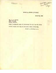 ["George B. Schwabe, an official, is unable to be in office on Monday morning due to a prior appointment, but will be available in the afternoon. He is the City Attorney of Tulsa, Oklahoma."]