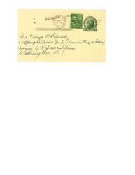 ["The document is a letter dated January 6, 1952, from R. Warser to Dr. Un Schaub, requesting support for an appropriation of $8,000 for the Institute of Neurological Diseases and Disorders for the year 1953. The document emphasizes the importance of the new institute for all Americans."]