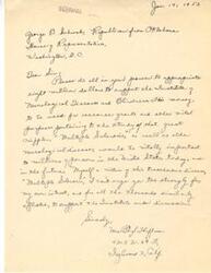 ["The document is a plea from Mrs. Payal Shiffman to Representative George B. Schwab to appropriate eight million dollars to support the Institute for Neurological Diseases and Blindness. Mrs. Shiffman, who is personally affected by Multiple Sclerosis, urges support for research grants and other vital purposes related to studying neurological diseases. She emphasizes the importance of this funding for herself and the thousands of others suffering from these diseases in the United States."]