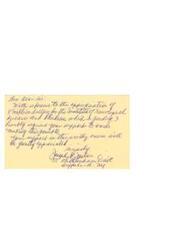 ["The document is a letter requesting support for the appropriation of 8 million dollars for diseases and blindness. The author, Joseph E Milan, is asking for the recipient's support in this worthy cause, specifically for infantile paralysis. The document is signed sincerely and includes the address of the author in Buffalo, United States."]