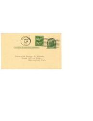 ["Granata Stewart is writing to Representative George B. Schwab urging him to support an appropriation of eight million dollars for the National Institute of Neurological Diseases and Blindness in 1953 to fund research on multiple sclerosis."]