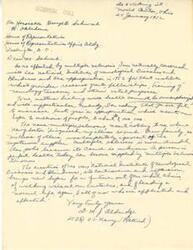 ["The document is a plea to increase the appropriation for the National Institute of Neurological Diseases and Blindness in 1953, in order to support research, fellowships, and training related to neurological diseases like multiple sclerosis. The writer, who has multiple sclerosis, emphasizes the importance of funding for research in finding a cure for the disease, which can cause disabilities and affect millions of people. The document highlights the need for continued support and expansion of the institute to bring hope to those affected by neurological diseases."]