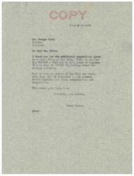 ["The letter from George Gibbs to Honorable Elmer Thomas expresses gratitude for suggestions regarding a bill being drafted to benefit Native Americans. It emphasizes the need for opportunities, education, and training for Native Americans to work alongside their white counterparts. The letter also discusses the importance of the Indian Bill Administration and the Wheeler & Howard Act in promoting self-determination and cultural development for Native Americans. The letter seeks support for legislative policies that will help Native Americans realize their full potential as individuals and citizens."]