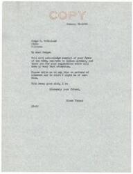 ["Judge C. McCasland writes a letter to Senator J. Elmer Thomas expressing concerns about a new bill affecting Indian lands in Oklahoma. He points out a provision restricting inherited lands of Indians of half blood or more, making it difficult for them to sell or use their land. McCasland also criticizes the Indian Department for causing confusion and hindering the self-reliance of Native Americans. He raises suspicions about the Department's Republican influence and calls for a more democratic approach towards the Indian population."]