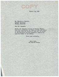 ["The letter is addressed to Senator Elmer Thomas regarding a bill affecting the Five Civilized Tribes of Oklahoma. The sender expresses confusion and concerns about the interpretation of a previous Act of Congress and requests clarification on how it affects restrictions on inherited lands and funds for Native Americans. The sender also mentions the need for Congress to provide clarity on the matter."]
