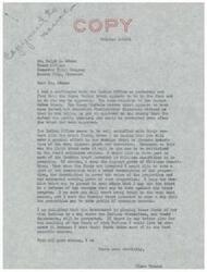 ["Senator Elmer Thomas is requesting an update on three Indian trusts that have not yet been approved by the Department of the Interior. The Commerce Trust Company is seeking clarification on the requirements that need to be met for approval. They are also discussing the importance of handling the funds of rich Indians in the best possible manner to ensure the protection of the Indians and their dependents. Senator Thomas is asked to investigate the status of the trusts and provide information on why they have not been approved."]