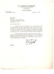 ["The text is a letter from F. K. Smith to Miss Pool, thanking her for her kindness during his visit to Washington, D.C. He mentions receiving a file on a proposal for an audit in Indian affairs and asks if Senator Thomas has spoken to Zimmerman about it. He signs the letter F. K. Smith."]