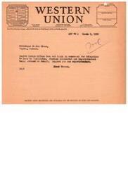 ["The text outlines the different classes of service offered by Western Union for sending telegrams, including full-rate, night letters, day letters, deferred messages, and ship radiograms. It also explains the terms and conditions associated with each type of service, including liability, delivery options, and rates. Patrons are advised to specify the class of service desired to avoid sending messages at a higher cost."]