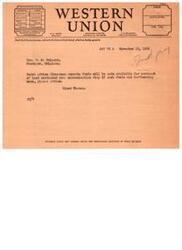 ["The text discusses the terms and conditions of sending telegrams through Western Union, including different classes of service such as full-rate cables, night letters, day letters, and ship radiograms. It also explains the liability of the company for mistakes or delays in transmission and delivery of messages. Customers are advised to check the class of service desired to avoid full-rate transmission."]