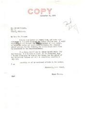 ["The letter is a response to Alfred Harper's inquiry about the Indian Welfare Act. The author suggests contacting the Superintendent of the Agency for information on the relief program for Indians. The author also mentions making an appeal to the President for direct relief for distressed Indians and assures continued efforts in the matter."]