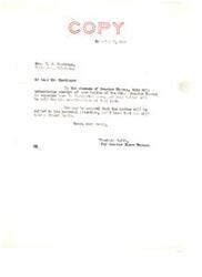 ["The text is a letter from W. W. Hastings to Senators Elmer Thomas and Will Rogers regarding the purchase of land for homeless Indians. Hastings suggests buying land in communities where Indians already live, providing 20 acres for 50-60 families to create a community center with a school and church. He recommends placing a man and woman in charge to supervise and advise the families on farming, health, and housework. Hastings emphasizes the importance of providing resources like books, clothing, and lunches to ensure regular attendance at the school."]